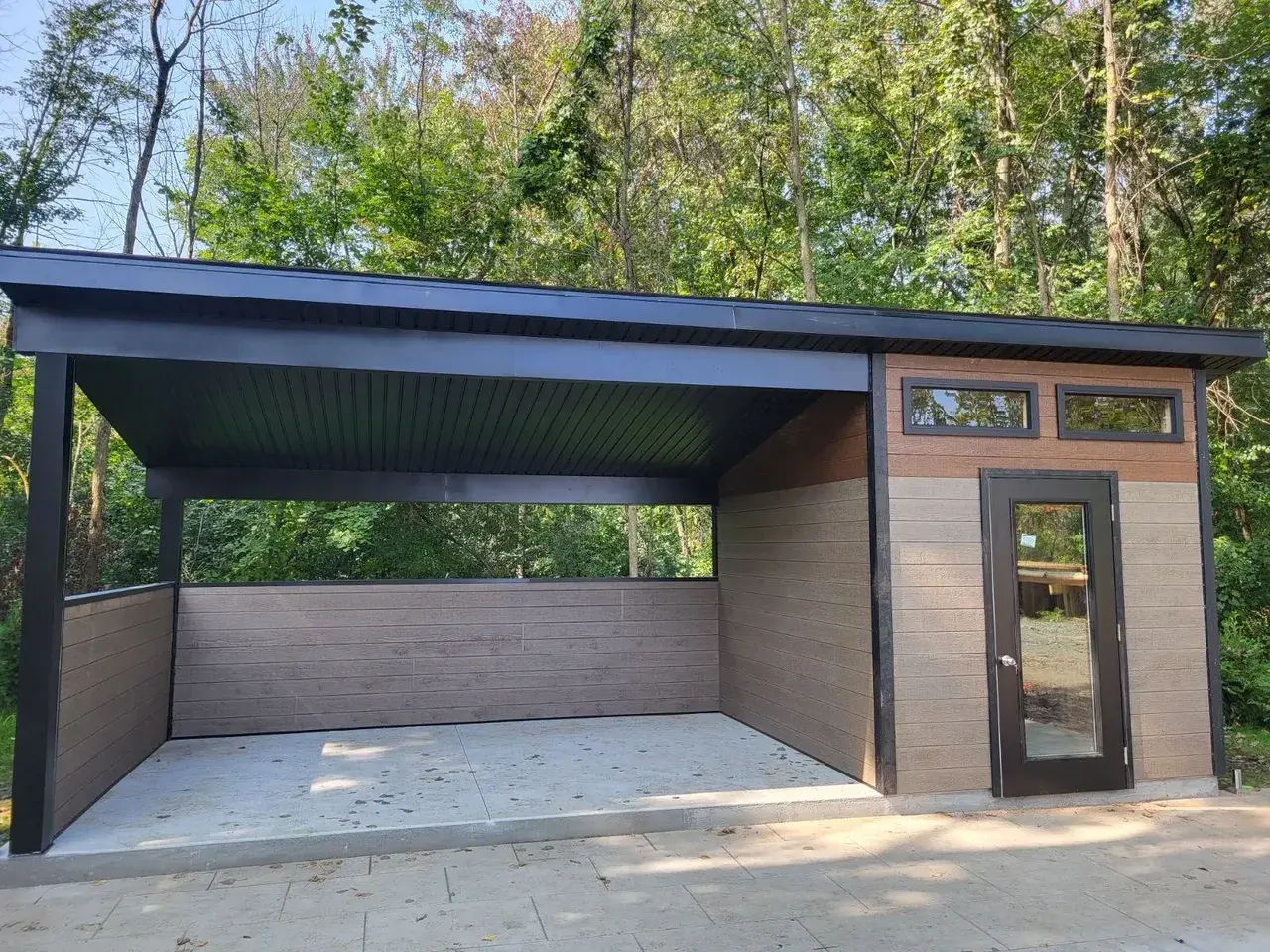 Pavillon et cabanon moderne – structure jardin